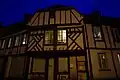 Maison à pan de bois, classée.