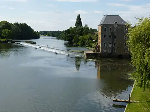 Le vieux moulin.