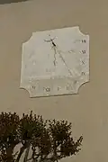 Le cadran solaire du presbytère.
