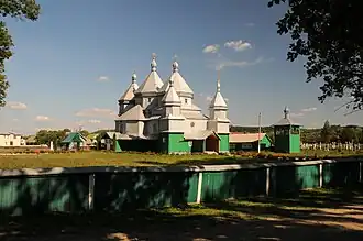Église, classée à Tchervka,