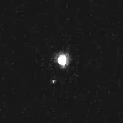 Image de (762) Pulcova, l'un des 100 plus grands astéroïdes de la ceinture principale (D ~ 137&nbsp;km) / Hubble, 2005.