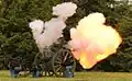 Artilleurs du Ft. Riley avec une réplique d'un modèle 1855 de canon de 3&nbsp;pouces (2012).