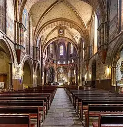 Vue de l’intérieur