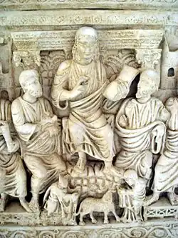 Sarcophage de Stilicon (réplique), musée de la Civilisation romaine, Rome.