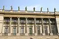 Colonnade ionique du palazzo Saporiti à Milan (1812).