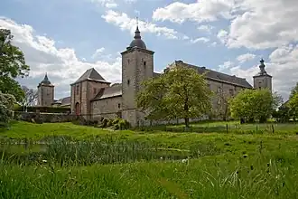 Le château-ferme de Falaën.