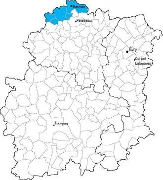 Canton de Bièvres