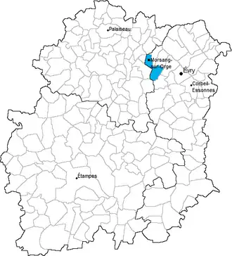 Canton de Morsang-sur-Orge