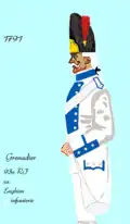 93e&nbsp;régiment d'infanterie de ligne ci-devant Enghien de 1791 à 1794
