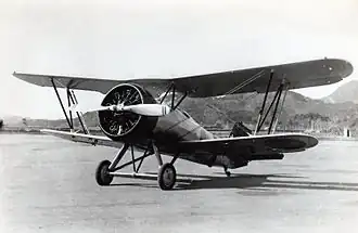 Vue de l'avion.