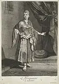 Afriquaine en déshabillé, 1707, idem.