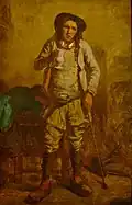 Breton au cabaret (1902, huile sur toile, musée des beaux-arts de Brest)