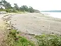 L'anse de Porzisquin (Porsisquin) vue de l'est.