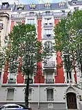 Vue générale de l'immeuble.