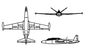 vue en plan de l’avion