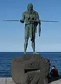 Statue de Añaterve, roi de Güímar