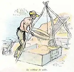 «&nbsp;Le cribleur de sable&nbsp;»