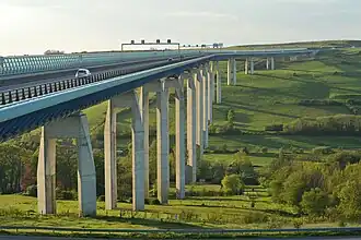 Le viaduc d'Echinghen.