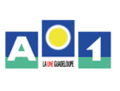 Logo de La Une Guadeloupe du 1er mai 2000 au 29 novembrve 2010