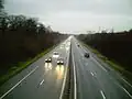 A33 - Rocade Ouest, à hauteur de Laxou