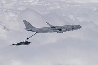 KC-30A (RAAF) > Northrop B-2 Spirit (USAF) : 2022