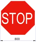 Panneau stop