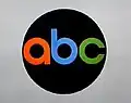 Version couleur du logo ABC Circle lors du passage à la couleur