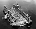 USS ABSD-3 à Guam en 1945