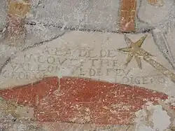 Saint Georges à cheval (détail 1).