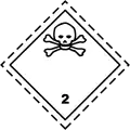 pictogramme ADR 2.3
