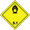 pictogramme ADR 5.1
