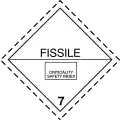 pictogramme ADR 7E