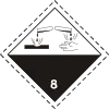 pictogramme ADR 8