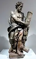 Terra Cotta, Walter Pompe (18e siècle) : Saint Apôtre