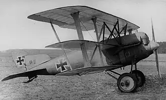 Vue de l'avion.