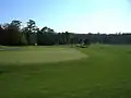 Le 18e&nbsp;trou vu du green