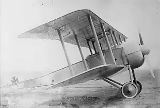 Vue de l'avion.