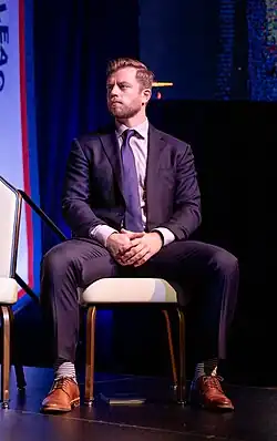 Description de l'image AHL Hall of Fame Ceremony - 2019 - Tyler Eaves (39943747603).jpg.