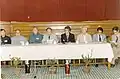 Harbin, 1983 ; en partant de la gauche : 5e : B. Toma ; 6e : L .Coggins et 7e H. Nakajima