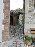 Un passage à Sommerhausen, Bavière, Allemagne.