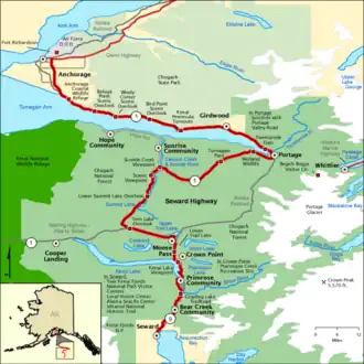 Image illustrative de l’article Seward Highway