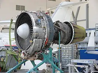 Vue du moteur.