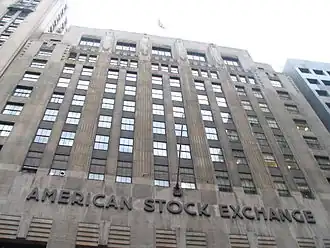 illustration de American Stock Exchange