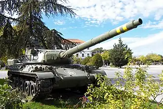 Photo d’un AMX-30E modèle espagnol.