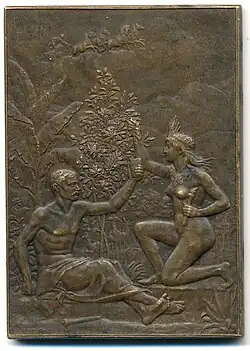 Angelo Mariani, vulgarisateur de la coca (1905), revers.