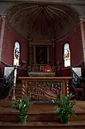 Le chœur de l'église.
