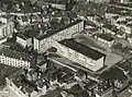 Vue aérienne du lycée Léonard Limosin à Limoges.