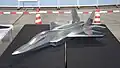Modèle de Mitsubishi X-2 pour des essais en soufflerie