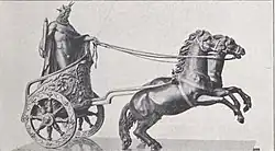 Attelage avec collier sur poitrail