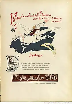 A M. de Clisson, Traité de la chasse du lièvre à courre en Poitou.
